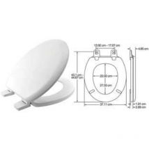 Carrara&matta - Sedile wc universale poliver proseat