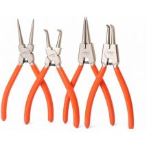 Seenlin - shining house Piece Circlip Pliers Set, Heavy Duty External/Internal Circlip Pliers with Straight or Curved Jaw for Removing Rings
