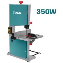 Total - sega a nastro verticale elettrica da banco legno 350W