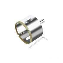 Seghe a Tazza diamantata 100mm con guida di centraggio, fresa a tazza diamantata per vetro, piastrelle, ceramica, marmo, granito
