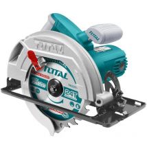 Total - sega circolare elettrica 1400W seghe troncatrice 185mm impugnatura ergonomica
