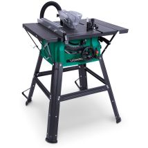 Vonroc - Sega Circolare Da Banco 1500w, Ø 210 X 30 X 2.8/1.8 Mm 40t. Include 2 Estensioni Per Tavolo, Una Lama, Un Tubo Per Aspirapolvere E Una Guida 