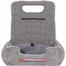 Bingo Paw - Seggiolino auto per cani, trasportino per cani auto 14kg piccola taglia media letto per cane sedile passeggero copertura rimovibile