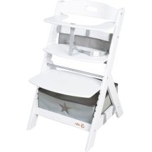 Seggiolone Evolutivo Roba Liv Up Bianco Opaco 6 Mesi-70 Kg Set Organizer Incluso