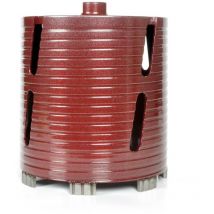 Segmentierte Diamantbohrkronen Durchmesser 152 mm Montolit FUTS152 spiral-turbo