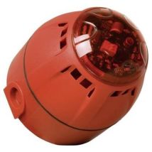 Compro Segnalatore Combinato Led Chiasso Razor Rosso Luce Flash, Tono Continuo 12 V/dc, 24 V/dc 100 Db