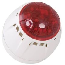 Compro Segnalatore Combinato Led Chiasso Razor Rosso Luce Flash, Tono Continuo 12 V/dc, 24 V/dc 100 Db