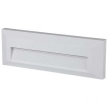 Segnapasso rettangolare v-tac VT-1162 punto luce led smd 3W a parete IP65 bianco - SKU-211326