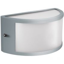 Applique led da parete mod. SEGOVIA1E27M colore grigio marina