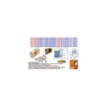 Antistoß-Sicherheitszylinder aus Messing DS-1535x35 R-15