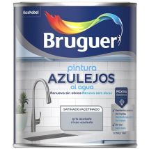 Seidenmatt blaugraue Fliesenfarbe auf Wasserbasis 750 ml