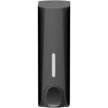 Seifenspender für Duschgel, Shampoo, Spülung, Wandmontage, mattschwarz