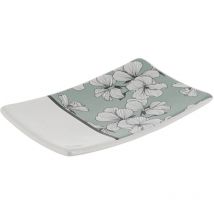 Seifenschale dolomite bedruckt - ecrin vert Tendance