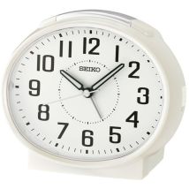 Orologio-Sveglia Bianco – Quarzo – Plastica – Seiko