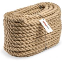 Seilwerk Stanke - Corde de Jute fibres naturelles enroulées gréement la rambarde de sécurité 22mm 25m
