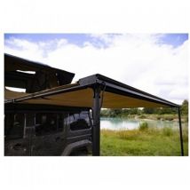 Seitenmarkise Vickywood 200 cm goldbraun