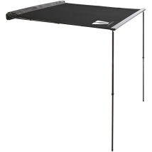 Seitenmarkise Vickywood 250 cm schwarz