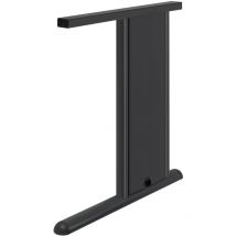 Tischgestell c 3000 Seitenteil rechts Tiefe 750 mm ral 7016