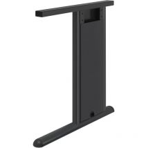 Tischgestell c 3000 Seitenteil links Tiefe 750 mm ral 7016