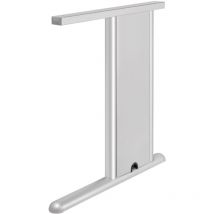 Tischgestell c 3000 Seitenteil rechts Tiefe 550 mm ral 9006