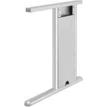 Tischgestell c 3000 Seitenteil links Tiefe 550 mm ral 9006