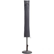 Sekey - Housse de Protection pour Parasol ø 2m, Gris