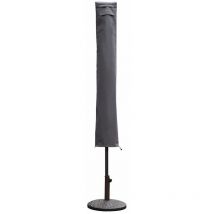 Housse de Protection pour Parasol Ø 3m, Gris