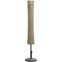 Sekey - Housse de Protection pour Parasol ø 2m, Taupe