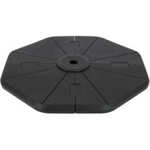 Sekey Pied de parasol pour parasol de marque, après remplissage d'eau ou de sable jusqu'à 60KG-78KG