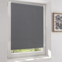 Sekey Verdunklungsrollo Ohne Bohren Klemmfix Doppelseitig Gleichfarbig Freihängendes Seitenzugrollo Effektiver Sonnenschutz Und Sichtschutz Rollo 