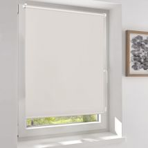 Verdunklungsrollo Ohne Bohren Klemmfix Doppelseitig Gleichfarbig Freihängendes Seitenzugrollo Effektiver Sonnenschutz Und Sichtschutz Rollo 