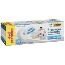 Seko - Recharges Galet pour absorbeur d'humidité 6x500g neutre