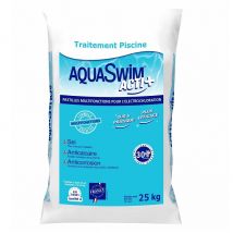 Aquaswim - Sel piscine pour électrolyse Acti + 3 en 1 sac 25 kg