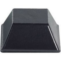 BS-03-BK-R-10 Gerätefuß selbstklebend, quadratisch Schwarz (b x h) 12.7 mm x 5.8 mm 10 s - Pb Fastener