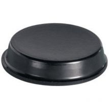 Bs-44-bk-r-7 Gerätefuß Selbstklebend, Rund Schwarz (ø X H) 19.1 Mm X 4.1 Mm 7 St. - Pb Fastener