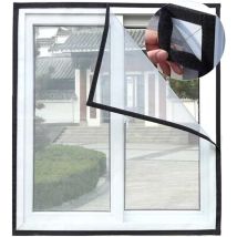 Selbstklebendes Fenstergitter, Verstellbares Insektennetz, Transparentes Netz Für Katzen, Moskitonetz(130 X 150 Cm)