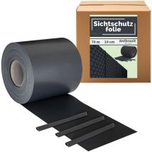 Sélection Bandes d'intimité en pvc Rigide Bandes d'écran d'intimité pour Tapis à Double Tige Panneau de Clôture de Jardin Kingpower