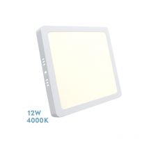 Downlight Oberfläche Quadratisch Selenit 12w 4000k White 1080 Lm 2,8x17x17 Cm - Fabrilamp
