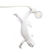 Lampada in resina Chameleon Lamp Going Down USB – 21,5cm x 11cm x 10cm – E14 2W 90 Lumen 2200K – Seletti