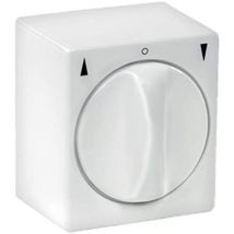 Chamberlain Interruttore a manopola per tapparelle e porte – Bianco – 57mm larghezza, 53mm profondità, 65mm altezza