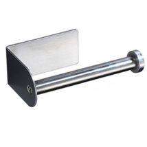 Self Adhesive Toilet Paper Holder Chrome, 3M Toilet Paper Holder, Stainless Steel, Toilet Paper Roll Holder No Drilling for Bathroom & Kitchen-Silver