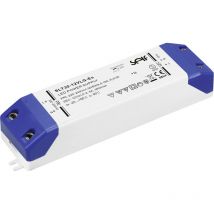 Self Electronics - SLT30-12VLG-ES Driver de led à tension constante 30 w 0 - 2.5 a 12.0 v/dc homologué pour les meubles, non dimmable, protection