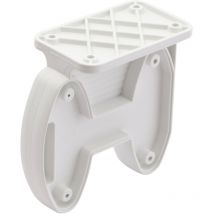 SERVETTO Self System Unterregal Halter Kunststoff weiß