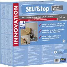 Stop Leisten-Schutzband 7,5 cm x 20 m Stärke 0,5 mm Trittschalldämmung - Selit