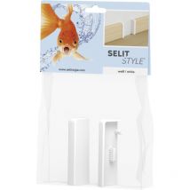 Style Endkappen weiß Höhe 50 mm Clips & Ecken - Selit
