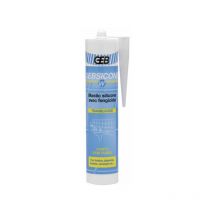 Mastic silicone sanitaire translucide - GEB : 893251