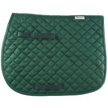 Bordeaux - Selle rectangulaire Poney en coton matelassé doux