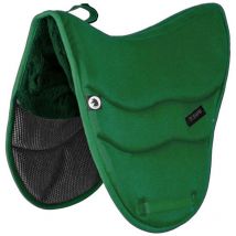 Blanc - Selle d'endurance Tora Bora avec tissu technique haute densité respirant et doublure dryfit