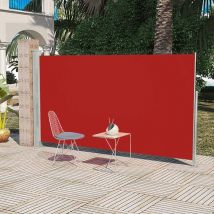 Fimei Auvent latéral de patio 160x300 cm Rouge