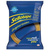 Sellotape Original Golden Tape 24mm x 50m 1677859